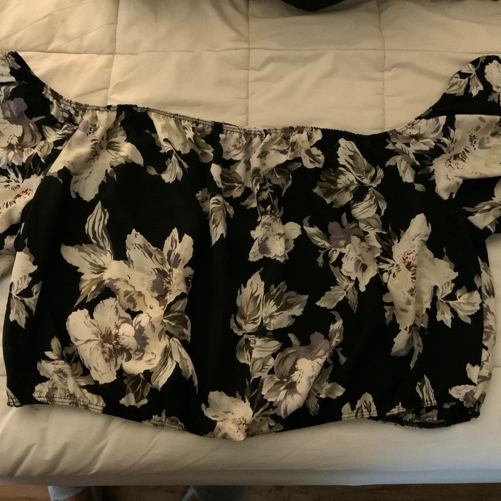 Floral Crop Top